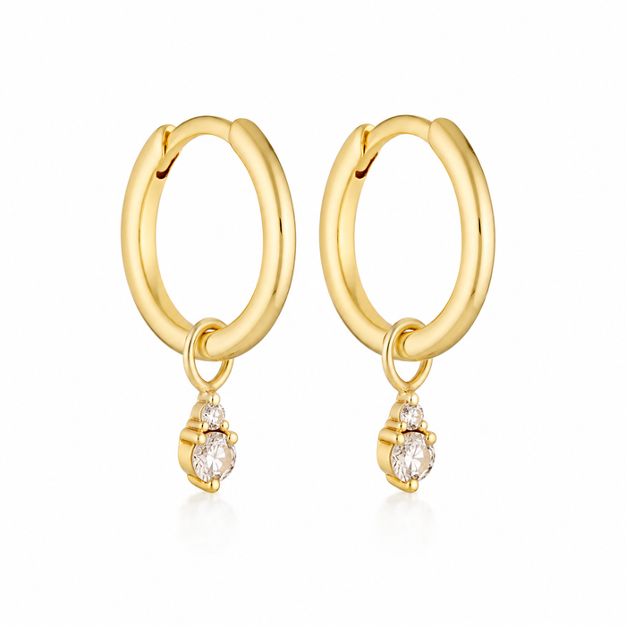 Paige Hoops - Gold
