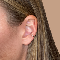 BARE EAR CUFF | SILVER