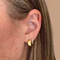 SOFIA HOOPS & LINA HUGGIES | GOLD