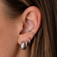 Sofia Hoops - Silver