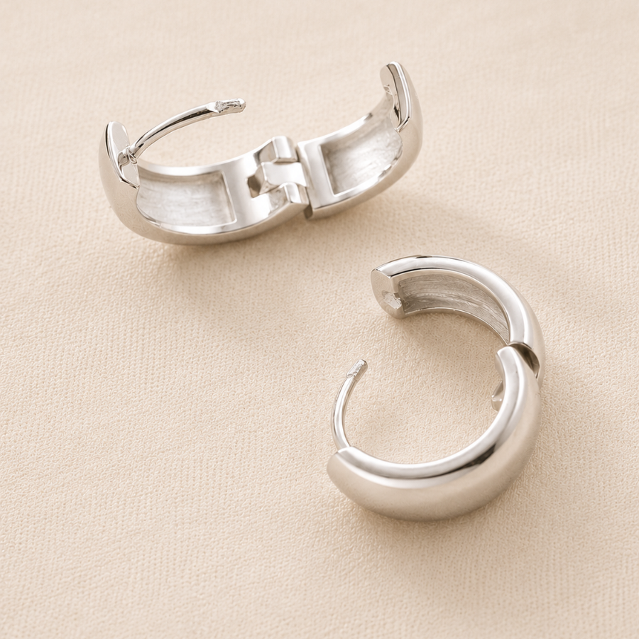Sofia Hoops - Silver