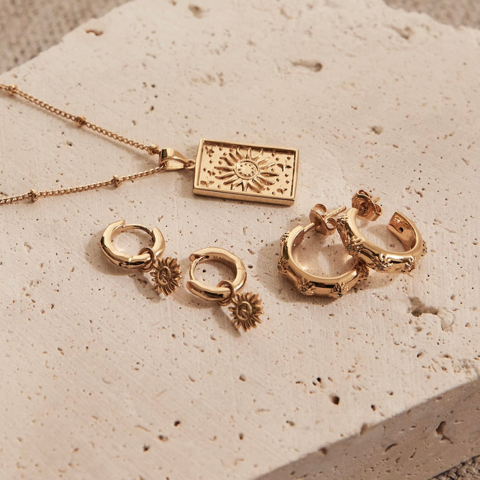 SOLARIS & SUNBEAM EARRING BUNDLE | GOLD