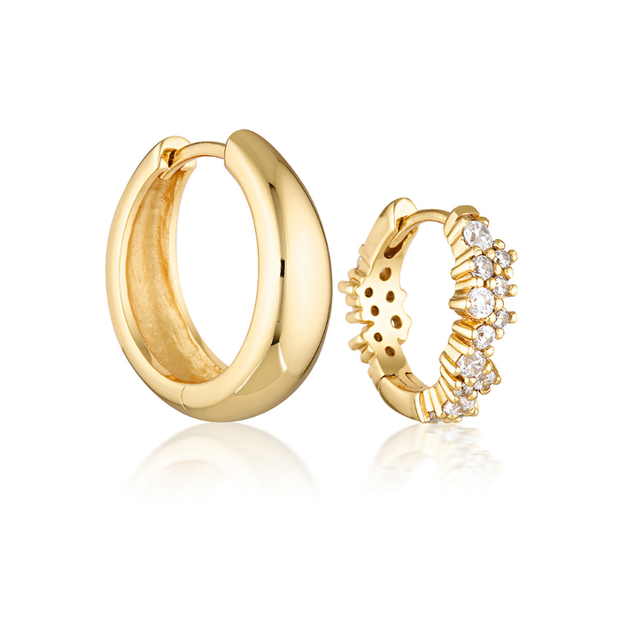 TULLY HOOPS 20MM & COVEY HOOPS | GOLD