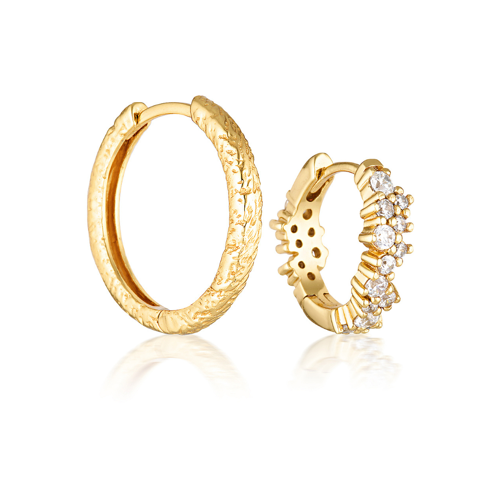 VIVI HOOPS 20MM & COVEY HOOPS | GOLD