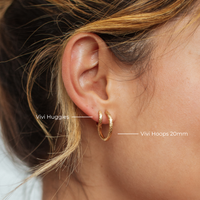 VIVI HOOPS 20MM | GOLD