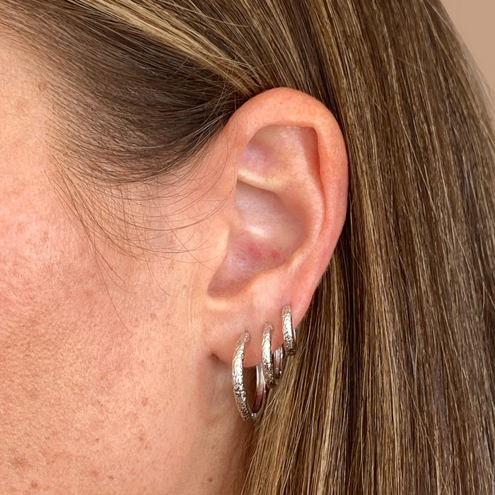 VIVI EARRING SET | SILVER