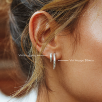 VIVI EARRING SET | SILVER