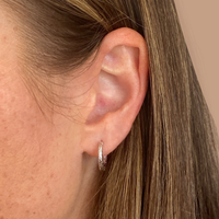 VIVI HOOPS 15MM | SILVER