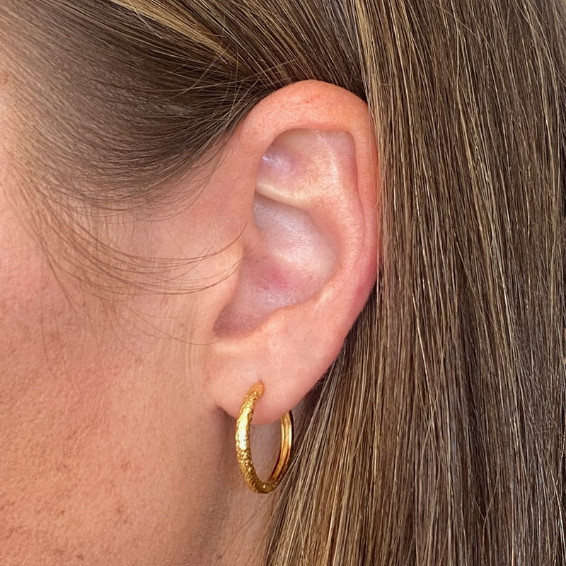 VIVI HOOPS 20MM | GOLD