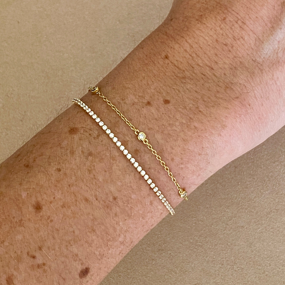 TENNIS BRACELET | GOLD