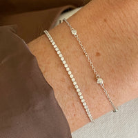 TENNIS BRACELET | SILVER