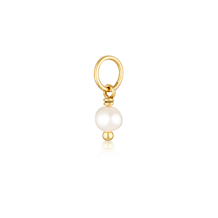 DAISY PEARL CHARM | GOLD (6700845826114)