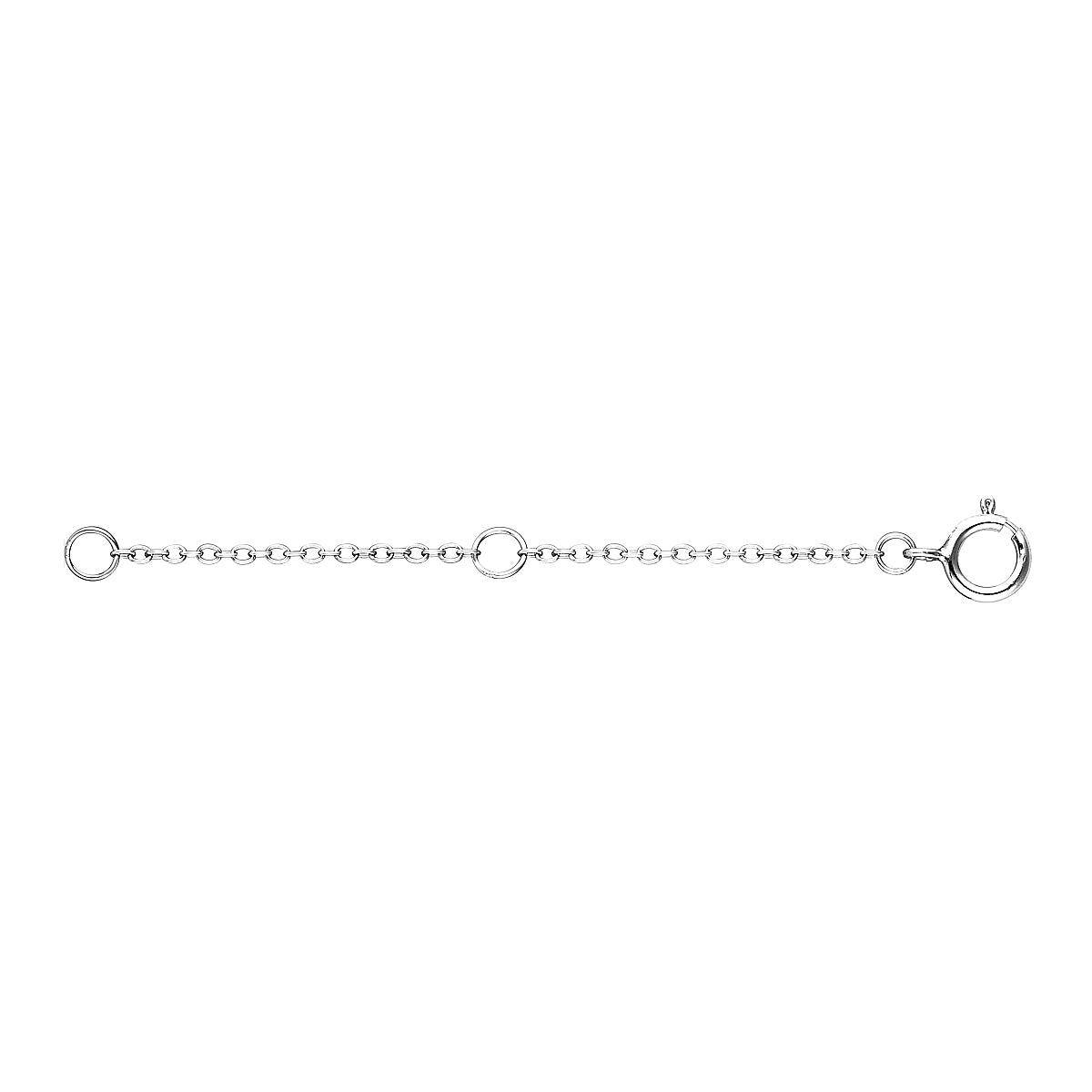 EXTENSION CHAIN | SILVER (6643557924930)